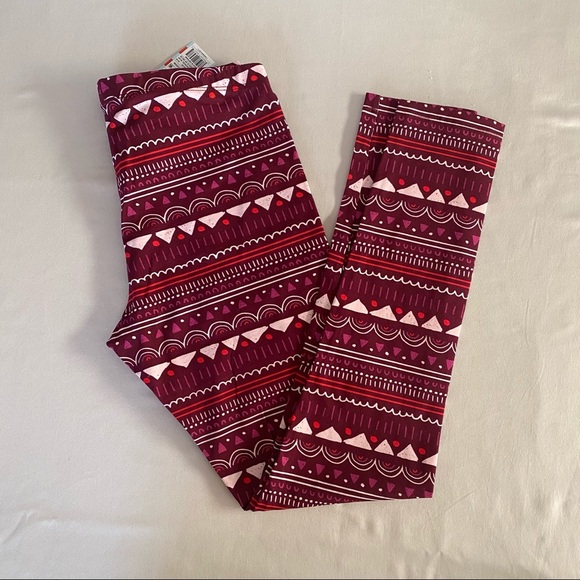 CAT & JACK GIRLS MOSAIC MULTI COLOR LEGGINGS - Picture 1 of 8